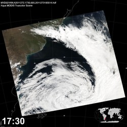 Level 1B Image at: 1730 UTC