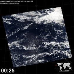 Level 1B Image at: 0025 UTC