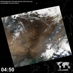 Level 1B Image at: 0450 UTC