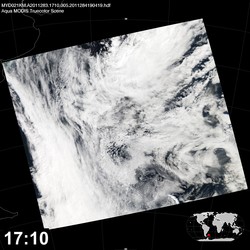 Level 1B Image at: 1710 UTC