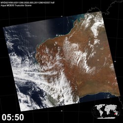 Level 1B Image at: 0550 UTC