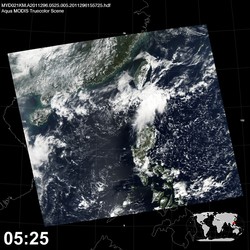 Level 1B Image at: 0525 UTC