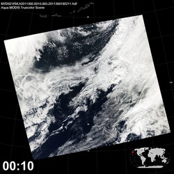 Level 1B Image at: 0010 UTC