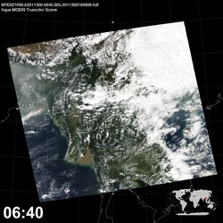 Level 1B Image at: 0640 UTC