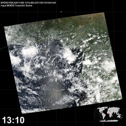 Level 1B Image at: 1310 UTC