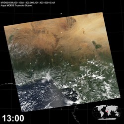 Level 1B Image at: 1300 UTC