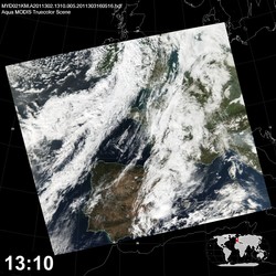 Level 1B Image at: 1310 UTC