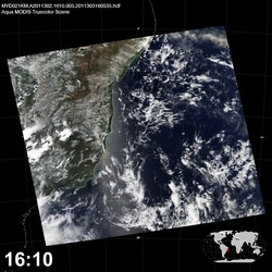 Level 1B Image at: 1610 UTC