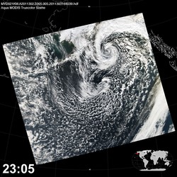 Level 1B Image at: 2305 UTC