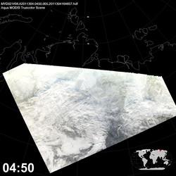 Level 1B Image at: 0450 UTC