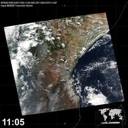 Level 1B Image at: 1105 UTC