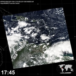 Level 1B Image at: 1745 UTC