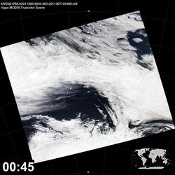 Level 1B Image at: 0045 UTC