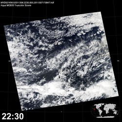 Level 1B Image at: 2230 UTC