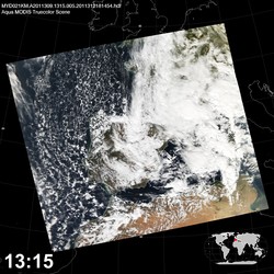 Level 1B Image at: 1315 UTC