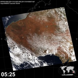 Level 1B Image at: 0525 UTC