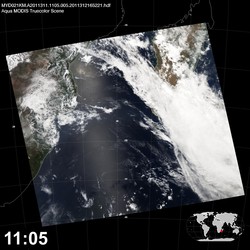 Level 1B Image at: 1105 UTC