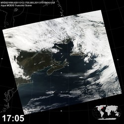 Level 1B Image at: 1705 UTC