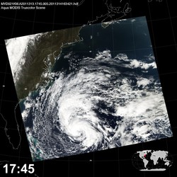 Level 1B Image at: 1745 UTC