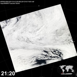 Level 1B Image at: 2120 UTC