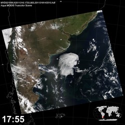 Level 1B Image at: 1755 UTC