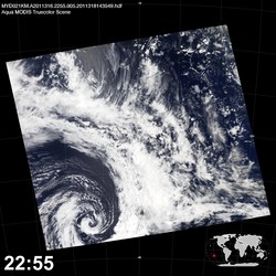 Level 1B Image at: 2255 UTC