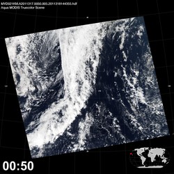 Level 1B Image at: 0050 UTC