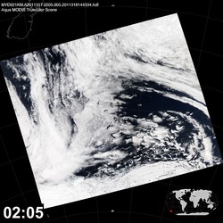 Level 1B Image at: 0205 UTC