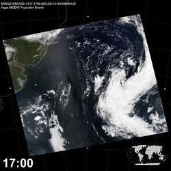 Level 1B Image at: 1700 UTC