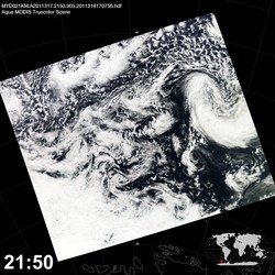 Level 1B Image at: 2150 UTC