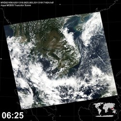 Level 1B Image at: 0625 UTC