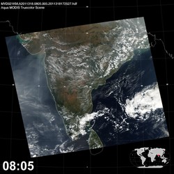 Level 1B Image at: 0805 UTC