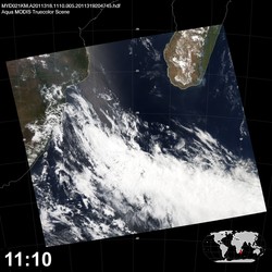 Level 1B Image at: 1110 UTC