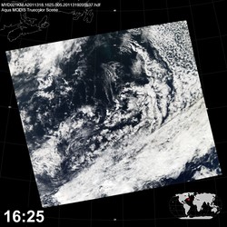 Level 1B Image at: 1625 UTC