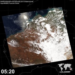 Level 1B Image at: 0520 UTC