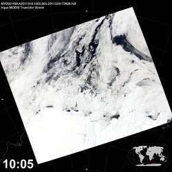 Level 1B Image at: 1005 UTC