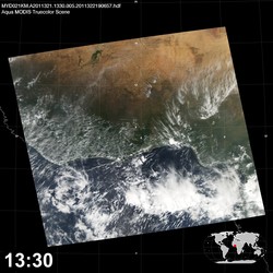 Level 1B Image at: 1330 UTC