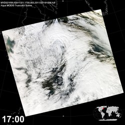 Level 1B Image at: 1700 UTC