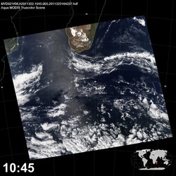 Level 1B Image at: 1045 UTC