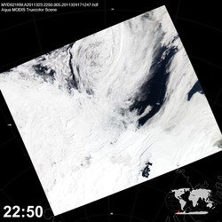 Level 1B Image at: 2250 UTC