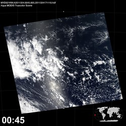 Level 1B Image at: 0045 UTC