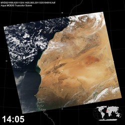 Level 1B Image at: 1405 UTC