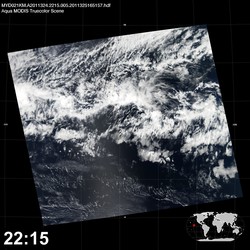 Level 1B Image at: 2215 UTC