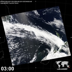 Level 1B Image at: 0300 UTC