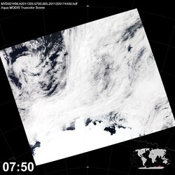 Level 1B Image at: 0750 UTC