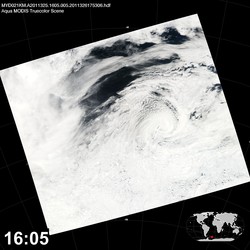 Level 1B Image at: 1605 UTC