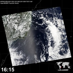 Level 1B Image at: 1615 UTC