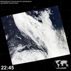 Level 1B Image at: 2245 UTC