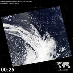 Level 1B Image at: 0025 UTC