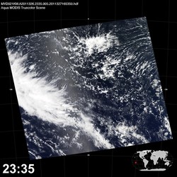 Level 1B Image at: 2335 UTC